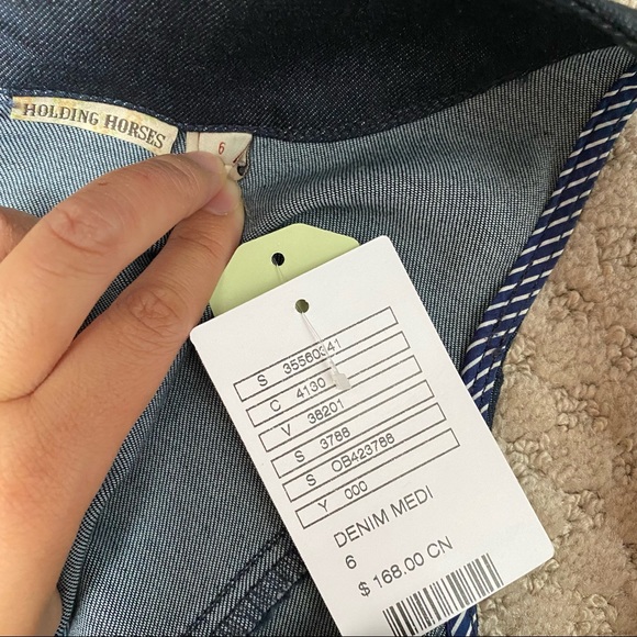 Anthropologie Holding Horses denim dress - Picture 3 of 3